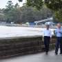 Presiden Jokowi dan PM Turnbull Jalan Pagi Bersama di Sydney