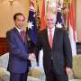 Presiden Jokowi Disambut Upacara Kenegaraan di Sydney