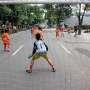 Car Free Day di Jalan Saharjo