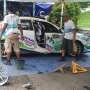 Insiden Pecah Velg Hambat Tim Pertamax di Kejurnas King of Kings