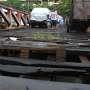 Jembatan Rusak di Karet