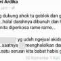 Sebar 'Perempuan Pro Ahok Halal Diperkosa' Dwi Ardika Dipolisikan