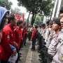 Aksi Buruh Jelang Mayday