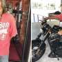 Kakek Lusuh Mirip Gelandangan Beli Harley Davidson