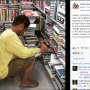 Salut! Istirahat Kerja, Kuli Bangunan Ini Pilih Baca Buku