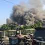 Stasiun Klender Terbakar, 9 Mobil Damkar Dikerahkan