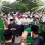 Hadiri Pencanangan HUT Jakarta, Djarot Disambut Palang Pintu