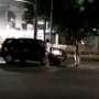 Bawa Perempuan Seksi, Sopir Mobil SUV Tabrak Proyek MRT