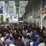 Padat Pengunjung di KAI Travel Fair