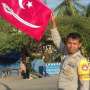 Jelang HUT RI, 4 Bendera Alam Peudeung Dikibarkan Orang Misterius