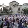 Salat Idul Adha di Depan Gereja Jatinegara