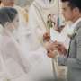 Dion Wiyoko dan Fiona Resmi Menikah di Gereja Bali