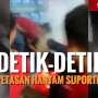 Detik-detik Suporter Timnas Tumbang Dihantam Petasan