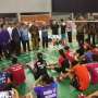 Jelang Asian Games 2018, JK Periksa Latihan Atlet Bulu Tangkis