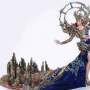 Dea Rizkita Bergaun Candi Pukau Miss Grand International