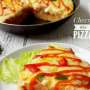 Cheesy Rice Pizza dari Nasi Sisa Kemarin