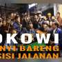 Lihat! Jokowi Ngamen, Nyanyi dan Joget Bareng Musisi Jalanan