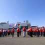 400 Pelajar dan Santri Jelajah Naik KRI dr. Soeharso
