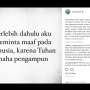 Warganet Jadi Alasan Rina Nose Lepas Jilbab?