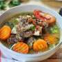 Gurih Segarnya Sup Tangkar Sapi Ini Patut Dicoba