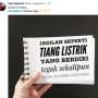 Kocak! Deretan 'Simpati' buat Si #tianglistrik