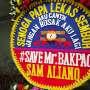 Sam Aliano Dua Kali Kirim Bunga ke RSCM, Kali Ini #SaveMrBakpao