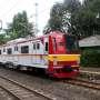 Pintu KRL Jurusan Bogor Sempat Keluarkan Asap