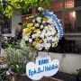 Karangan Bunga Berdatangan di Rumah duka AM Fatwa