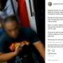 Duduk di Lantai Kereta, Lelaki Ini Cekcok Dengan Petugas