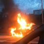 Kecelakaan di Tol, Mobil Innova Terbakar, Sopir Tewas Terpanggang