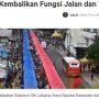 28 Ribu Warga Dukung Petisi 'Kembalikan Fungsi Jalan Tanah Abang'