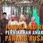 Sungguh Merakyat, Jokowi Hadiri Pernikahan Anak Pawang Rusa