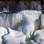 Indah Sekaligus Mengerikan, Air Terjun Niagara Membeku