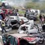 Tabrakan Beruntun 7 Mobil di Tol Jakarta - Cikampek Sebabkan Kemacetan