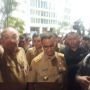 Anies Baswedan Datangi Tower 2 Gedung BEI yang Ambruk