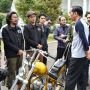 Ini Penampakan Jokowi Bersama Motor Barunya Seharga Rp140 Juta