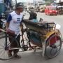 Becak di Jakarta yang Sudah Didata akan Dapat Stiker