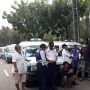 Ratusan Sopir Angkot Kembali Demo Gubernur Anies Baswedan