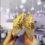 Es Krim dengan Topping Emas 24 Karat, Mau Coba?