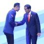 Di Hadapan SBY, Jokowi: Mas AHY Muda, Ganteng, dan Pintar