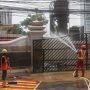 Pipa Gas Kembali Bocor di Lokasi LRT, Anies: Itu Bukan Milik Kami