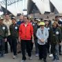 Jokowi Olahraga Pagi dengan Para Pelajar Indonesia di Australia