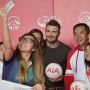 David Beckham, Sosok Megabintang yang Membumi