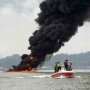 Dua Pemancing Hilang saat Kebakaran Tumpahan Minyak di Balikpapan