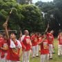 Rayakan Paskah, Umat Kristiani Gelar Kirab Obor di Monas