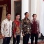 Presiden Jokowi Terima 'The Minions' di Istana
