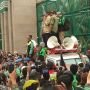 Komisi V Temui Massa Demo Ojek Online, Massa: "Buktikan!"