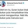 Tulis Nabi Muhammad Bukan Manusia Suci, Kader PSI Disoal