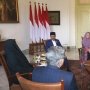 Berjilbab, Wapres Iran Temui Presiden Jokowi di Istana Bogor