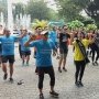 Sandiaga Uno Lari Bareng Finalis Abang None Jakarta 2018